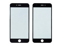 Стекло для переклейки на iPhone 6 Plus (черный)
