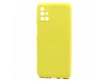 Чехол-накладка Silicone Case NEW ERA для Samsung Galaxy M31S желтый