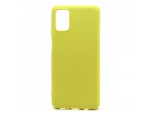 Чехол-накладка Silicone Case NEW ERA для Samsung Galaxy M51 желтый