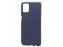 Чехол-накладка Silicone Case NEW ERA для Samsung Galaxy M51 серый
