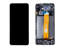 Дисплей для Samsung A125F (A12) модуль Черный - Ориг