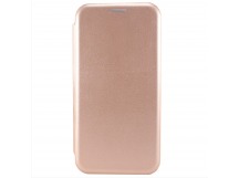                                 Чехол-книжка Samsung М51 BF модельный силиконовый с кожаной вставкой розовый