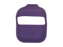 Чехол для наушников AirPods со шнурком (фиолетовый)