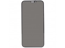 Защитное стекло Антишпион для iPhone 12 mini Черное