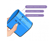 Защитная пленка "Полное покрытие" для Xiaomi Poco X3 NFC Черная ( силикон )