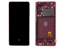 Дисплей для Samsung G780F (S20 FE) модуль Красный - Ориг