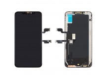 Дисплей для iPhone XS Max + тачскрин черный с рамкой (100% LCD)