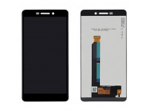 Дисплей для Nokia 6.1 + тачскрин (черный) (100% LCD)
