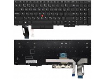 Клавиатура Lenovo ThinkPad E590 черная
