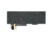 Клавиатура Lenovo ThinkPad E590 черная с подсветкой