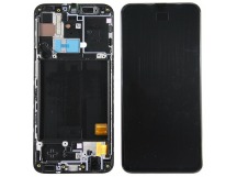 Дисплей для Samsung A405F (A40) модуль Черный - OR
