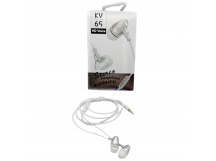 Наушники KY-65 с микрофоном Белые
