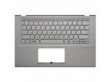 Топ-панель Asus VivoBook 14 X412UA серебро с подсветкой