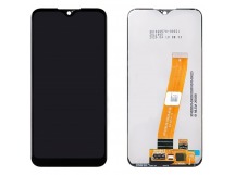 Дисплей для Samsung A015F Galaxy A01 (2020) + тачскрин (черный) (100% LCD) (широкий коннектор)