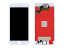 Дисплей для iPhone 6S Plus + тачскрин белый с рамкой (100% components)