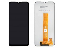 Дисплей для Samsung A125F Galaxy A12  + тачскрин (черный) (100% LCD)