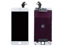 Дисплей для iPhone 6 Plus + тачскрин белый с рамкой (copy LCD)