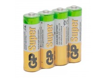 Батарейка GP Super LR6 AA Alkaline 1.5V (4 шт. в блистере)