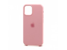 Чехол-накладка Silicone Case для Apple iPhone 12 mini (полная защита) (006) розовый