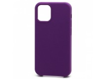 Чехол-накладка Silicone Case для Apple iPhone 12 mini (полная защита) (030) фиолетовый