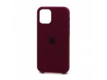 Чехол-накладка Silicone Case для Apple iPhone 12 mini (полная защита) (052) бордовый