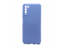 Чехол-накладка Silicone Case NEW ERA для Huawei Honor 10X Lite голубой