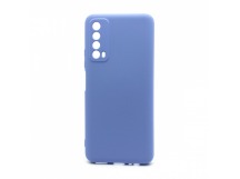 Чехол-накладка Silicone Case NEW ERA для Huawei P Smart 2021/Y7a голубой