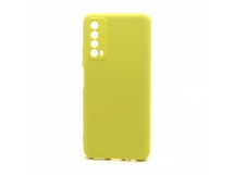 Чехол-накладка Silicone Case NEW ERA для Huawei P Smart 2021/Y7a желтый