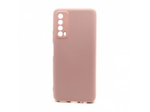 Чехол-накладка Silicone Case NEW ERA для Huawei P Smart 2021/Y7a светло розовый