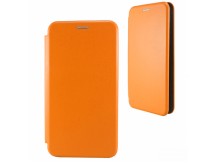 Чехол Xiaomi Redmi Note 9T (2021) Книжка Stylish Кожа Оранжевый
