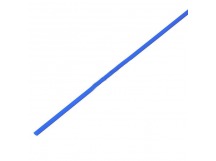 Термообжим d= 3,0мм/1,5мм L=1м (синий)