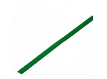 Термообжим d= 4,0мм/2,0мм L=1м (зелёный)
