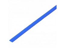 Термообжим d= 4,0мм/2,0мм L=1м (синий)