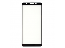 Защитное стекло 3D для Samsung A015F Galaxy A01 (2020) (черный) (VIXION)