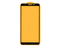 Защитное стекло 6D для Samsung A013F Galaxy A01 Core (черный) (VIXION)