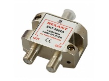 Делитель на 2ТВ-SAT 1гн.F вход - 2гн.F выход 5-2500МГц  "Rexant"