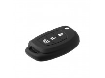 Чехол резиновый для смарт-ключа Hyundai IX35 (3 кнопки, выкидной)
