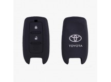 Чехол резиновый для смарт-ключа Toyota VG, 3 кнопки (чёрный)
