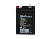 Аккумулятор  6V,  4,5 Ah LA-645 "GoPower"