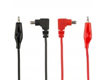 Шнуры для тестера с зажимами "крокодил" L=1000мм REX11 "Rexant"