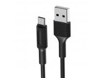 Кабель USB - micro USB BOROFONE BX1 (черный) 1м