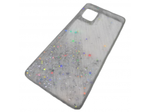                                     Чехол силиконовый Samsung M31 звездопад серебро*