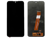 Дисплей для Samsung A015F Galaxy A01 (2020) + тачскрин (черный) 100% (узкий коннектор)