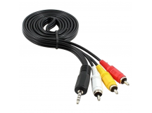 Шнур 3RCAшт. - шт.3,5мм 4pole 2,0м "Cablexpert"