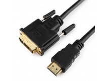 Шнур шт.HDMI - шт.DVI-D 4,5м "Cablexpert"