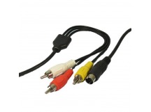 Шнур MiniDin 10pin - 3RCA 1,5м (для AmiNet 110 Stream TV)