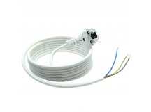 Шнур сетевой 2,0м ПВС 3*1мм2 (белый)