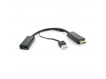 Конвертер шт. HDMI -  гн. DisplayPort (HD19M+USBxHD20F) "Cablexpert"