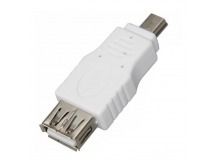 Переходник шт.mini USB 5pin - гн.USB (A)