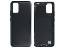 Задняя крышка для Samsung Galaxy A02s (A025F) Черный